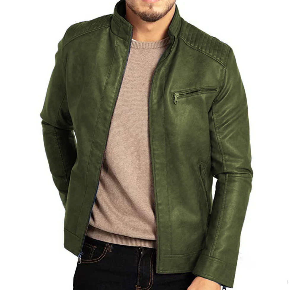 Alder Leather Jacket - Image 3