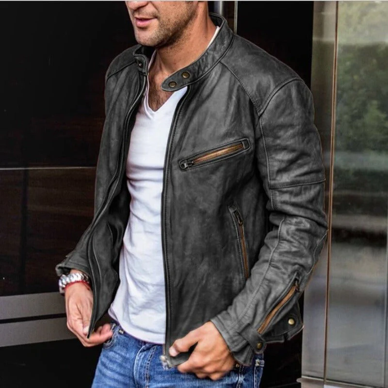 Brixton Leather Jacket - Image 2