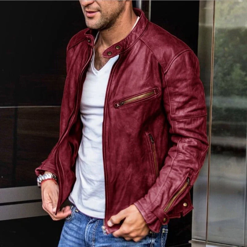 Brixton Leather Jacket - Image 4