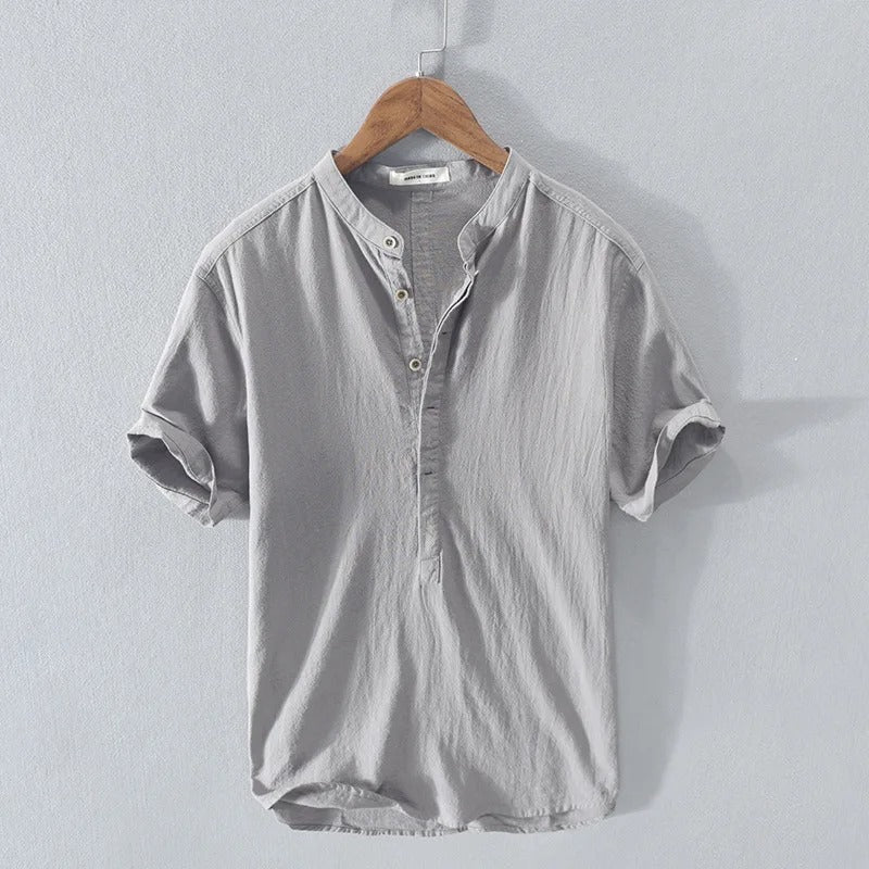 Capri Linen-Cotton Shirt - Image 4