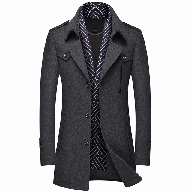 Florence Wool Trench Coat - Image 11