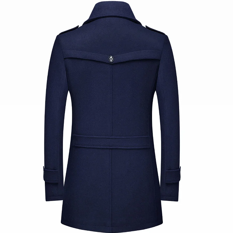 Florence Wool Trench Coat - Image 4