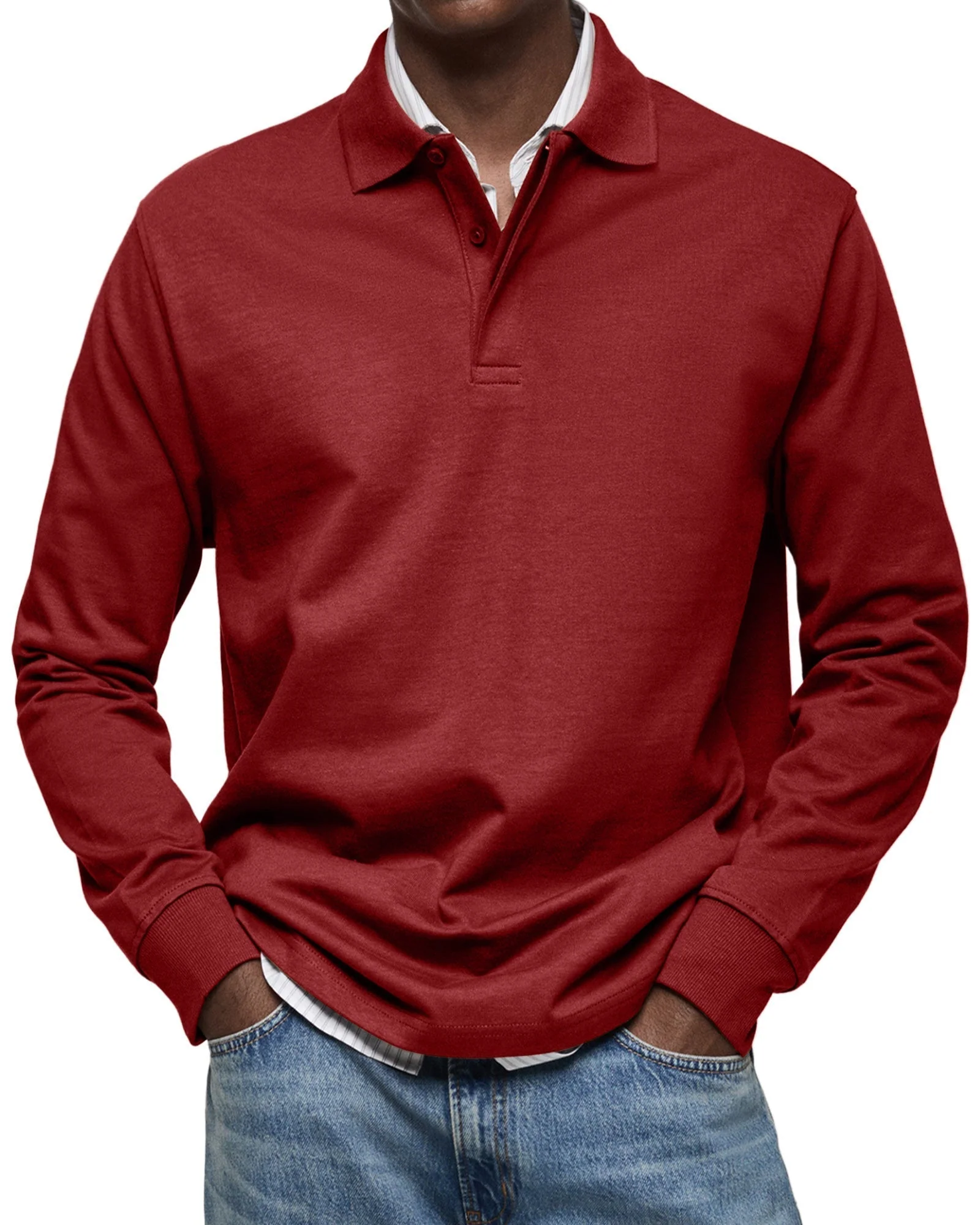 Halden Cotton Polo Shirt - Image 10