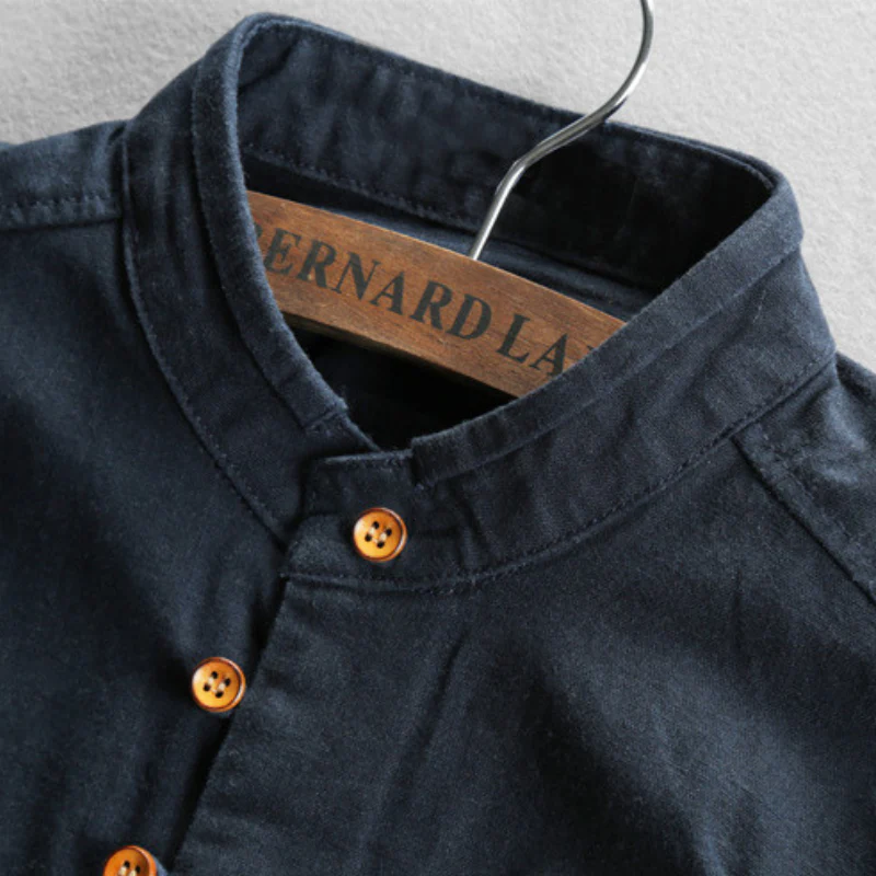 Hokkaido Japanese Linen Shirt - Image 2