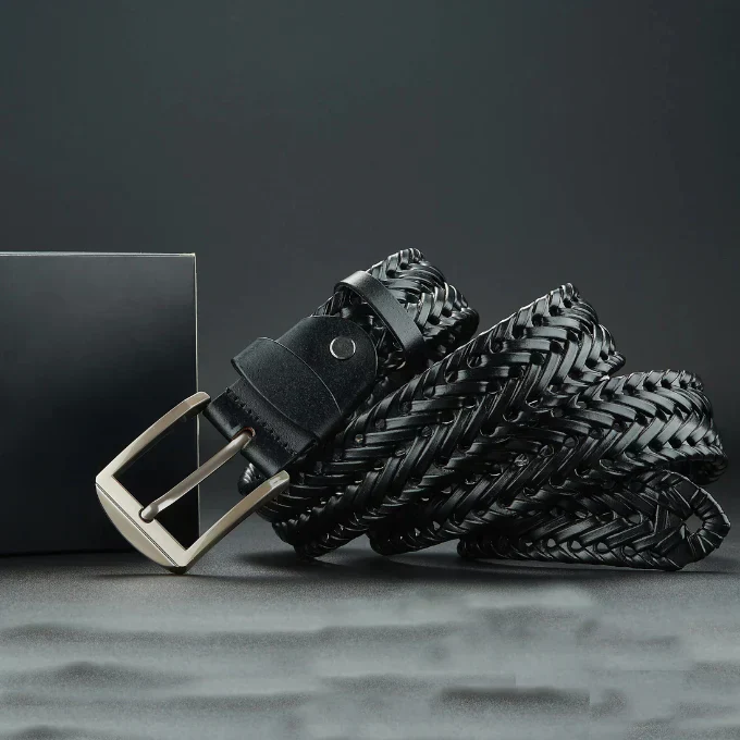 Lourdes Cowhide Leather Belt - Image 4