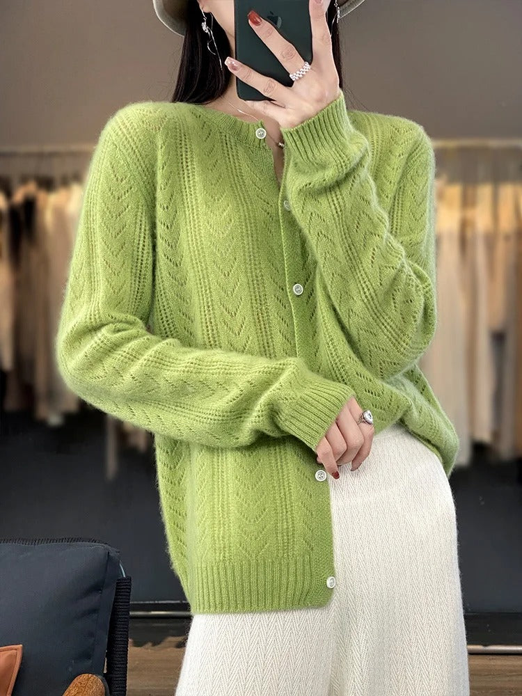 Marentia Wool Cardigan - Image 2
