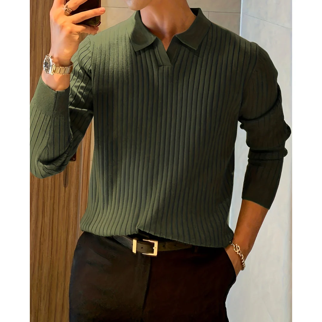Marlow Knitted Shirt - Image 3