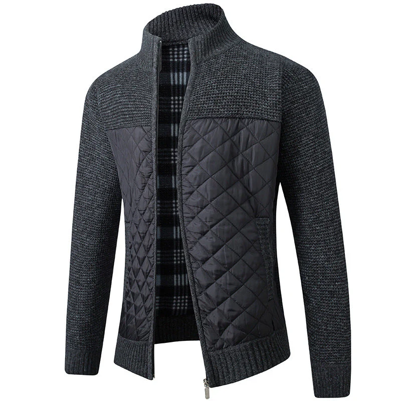 Men’s Dresden Quilted Knit Jacket