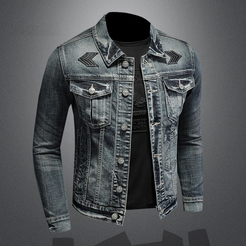 Milano Denim Vintage Jacket - Image 2