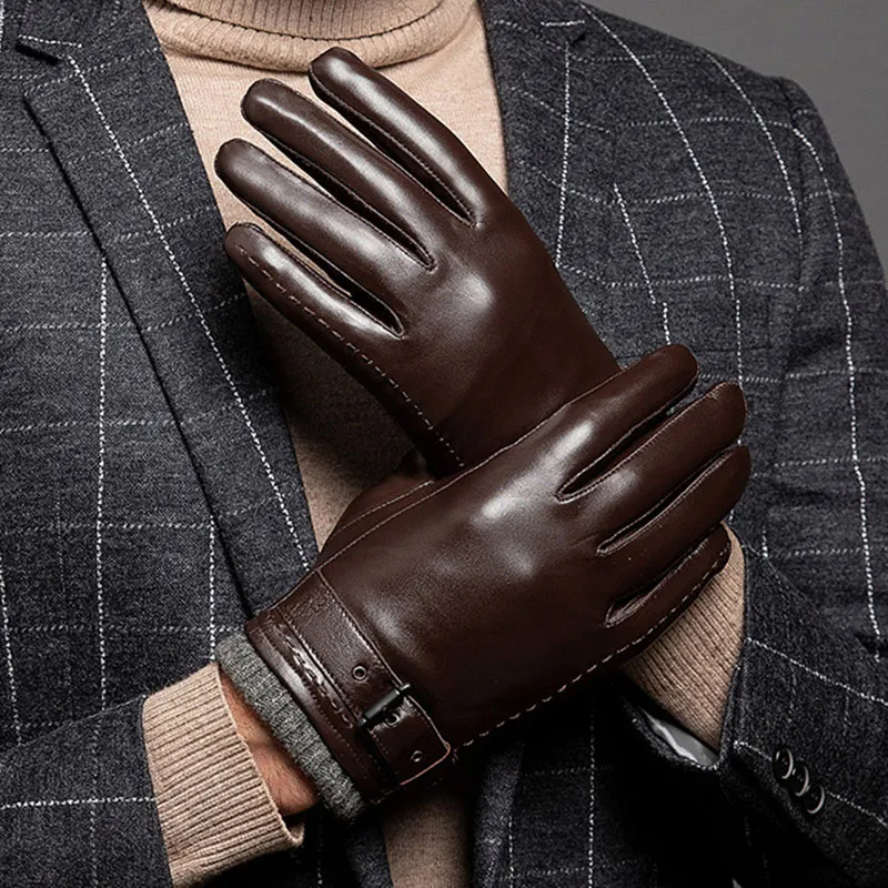 Palermo Sheepskin Leather Gloves - Image 2