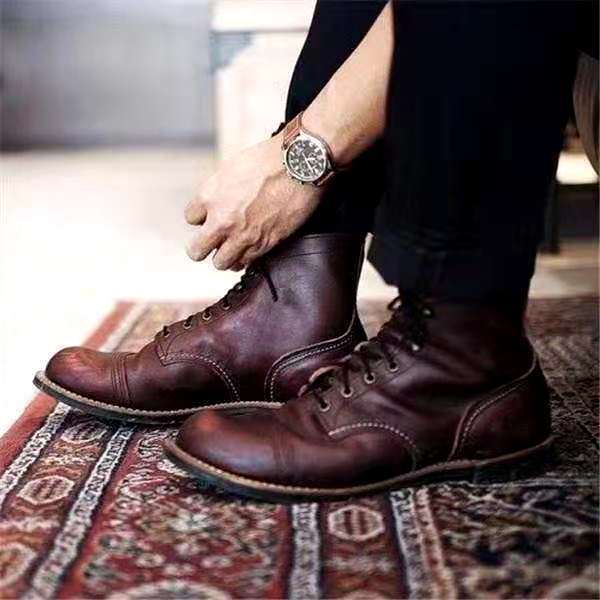 Ravenna Leather Lace-Up Boots - Image 2