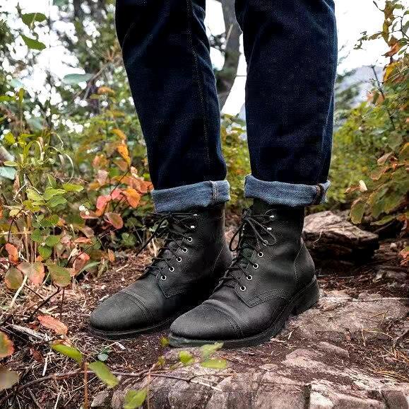 Ravenna Leather Lace-Up Boots - Image 4