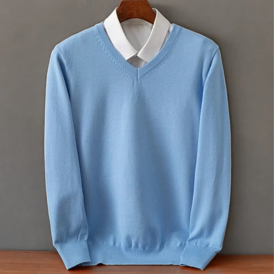 Valente Cashmere V-Neck Sweater